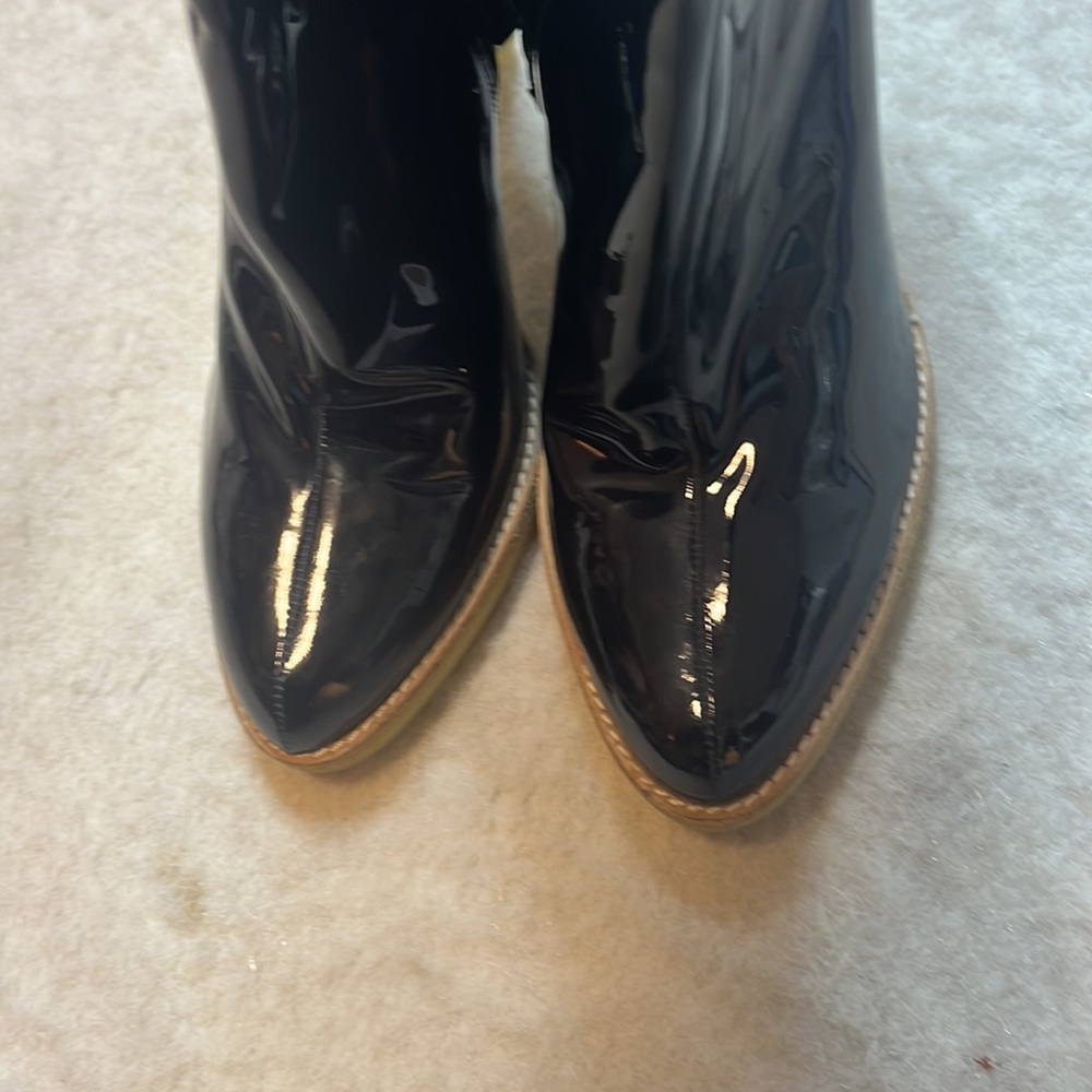 GUCCI Patent knee high boots - Picture 10 of 11